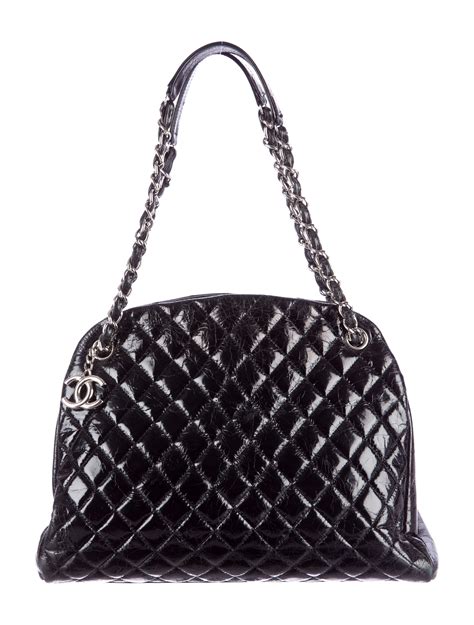 chanel just mademoiselle bowling bag|Chanel Just Mademoiselle Large Bowling Bag .